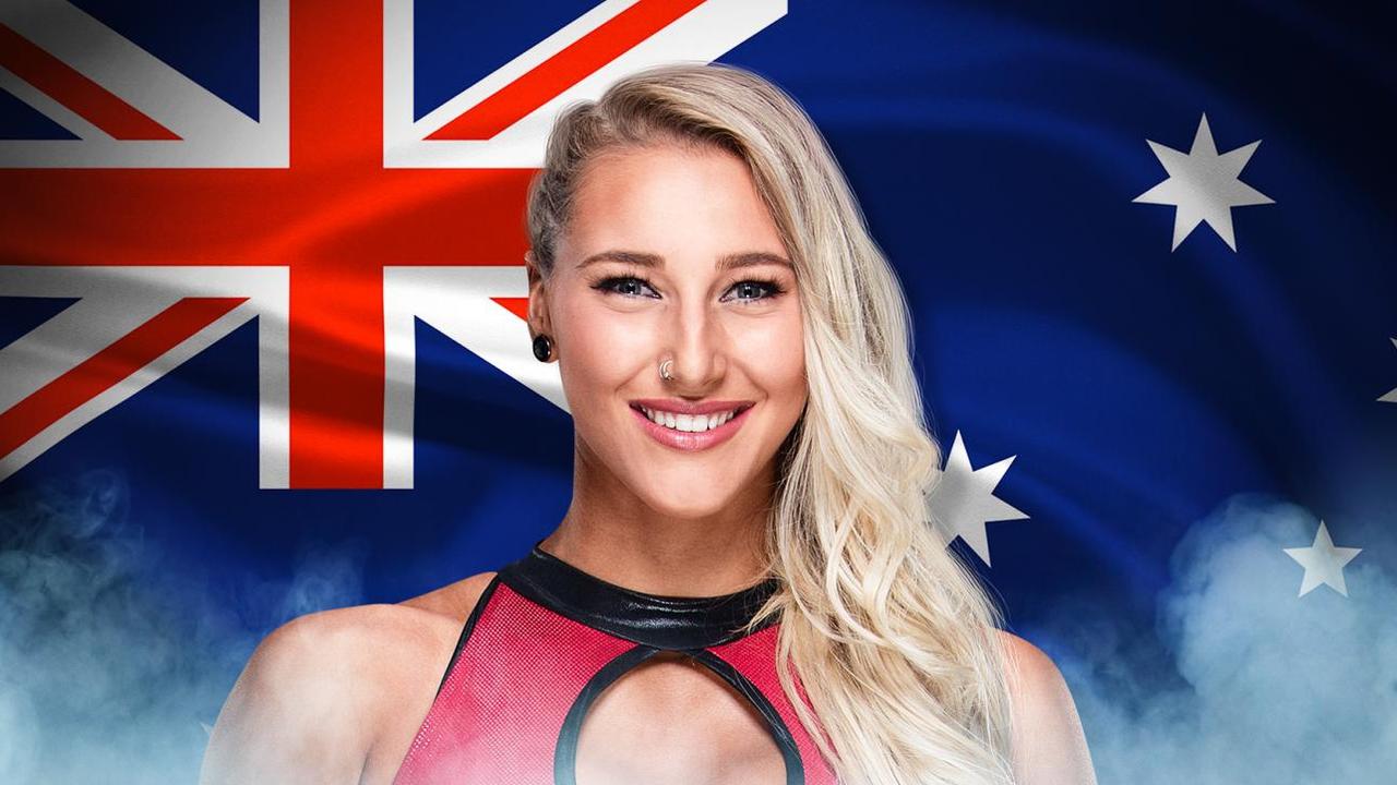 Australian wrestler Rhea Ripley, aka Demi wins WWE NXT UK