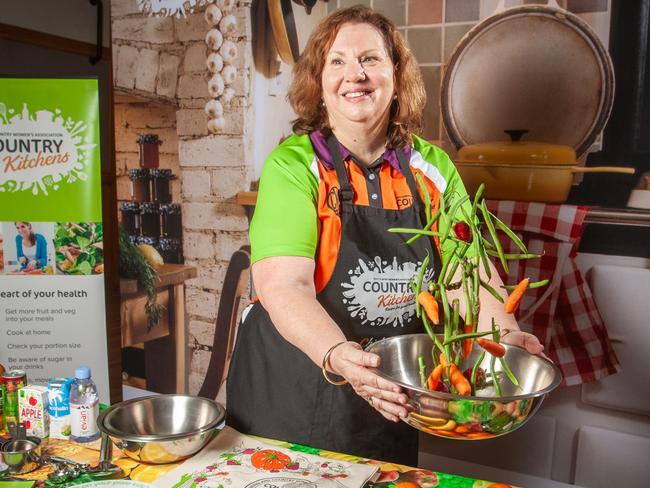 Wendy Gordon is CWA Darling Downs division coordinator and a facilitator of the CWA's Country Kitchens program, which runs cooking workshops focusing on healthy food choices. 8th Sept 2023. pic David Martinelli (Wendy - 0418725098).