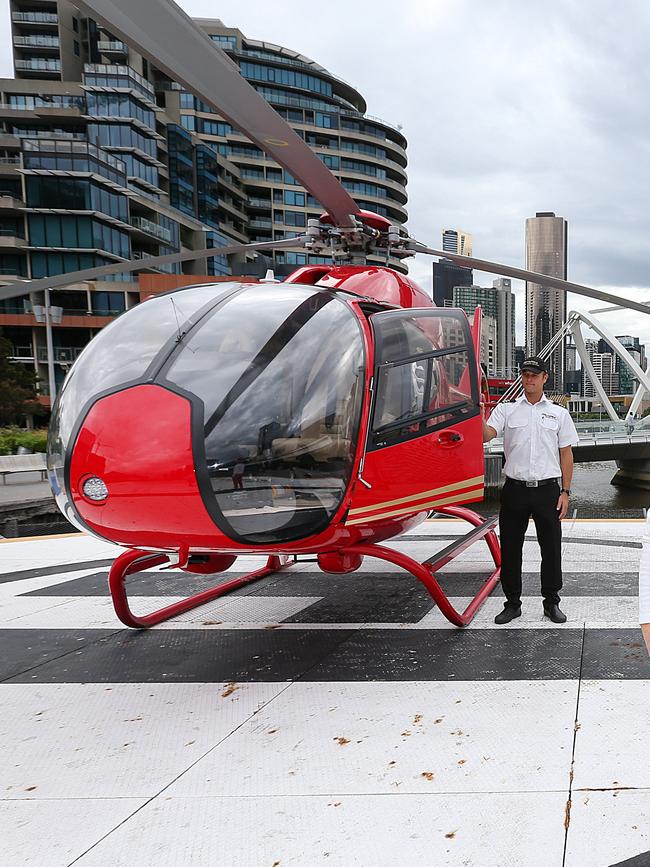 The former helipad at North Wharf. Picture: Ian Currie