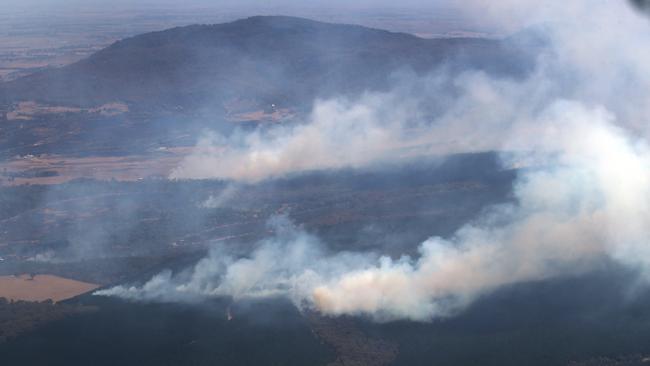 Areas at increased risk include parts of western Victoria and a slither of South Australia. -Picture: NewsWire / David Crosling