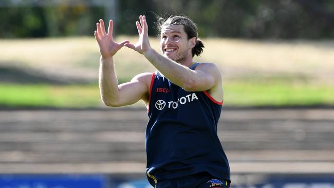 Bryce Gibbs will play his first game for the Crows on Sunday. Picture: Tricia Watkinson