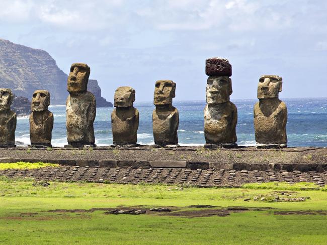 Ahu Tongariki - the largest ahu on Easter Island.Escape 20 September 2024Sat MagPhoto - iStock