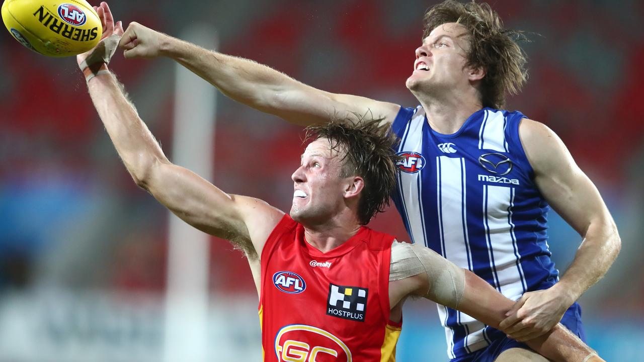 Jack Lukosius can win the footy in the air and on the ground.