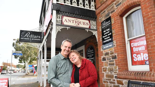 Tony and Cheryl Spriggs. Picture: Keryn Stevens