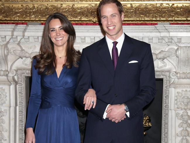 Prince William and Kate Middleton also refused to sign a pre-nup. Picture: Getty