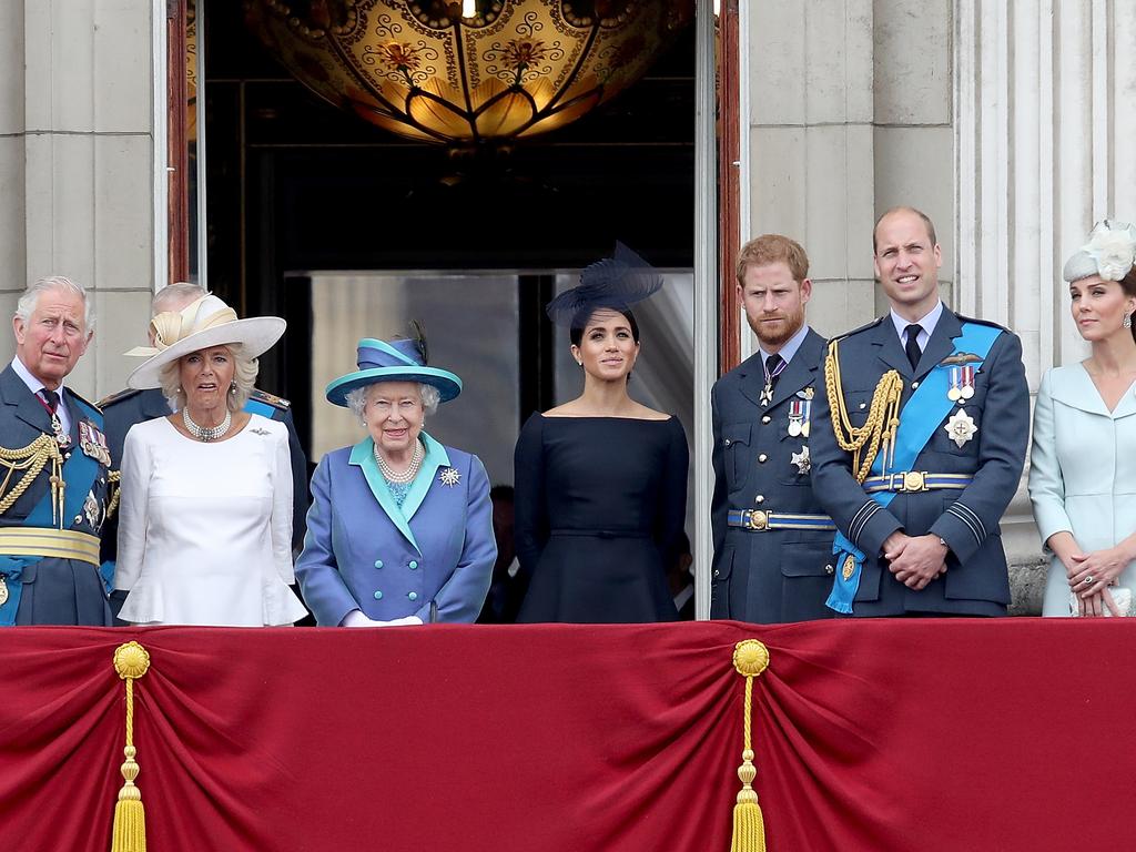 The royal family pictured in 2018. Picture: Getty Images.