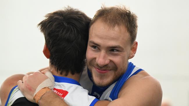 Ben McKay toured the Hawthorn facilities on the weekend. (Photo by Steve Bell/Getty Images)