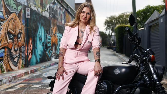 Saxon Wilson who, has been an Inner West door person since the 80s and 90s. Saxons says gentrification is strangling any culture and nightlife out of the area. Picture: Richard Dobson/The Daily Telegrah.