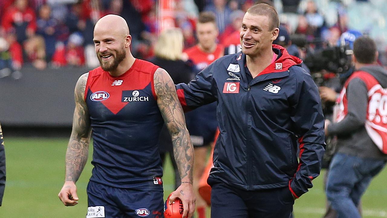 Nathan Jones has stepped down as Melbourne captain. Photo: Michael Klein