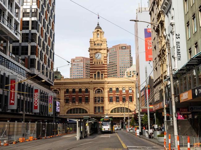 Elizabeth Street. Proposed safe injecting room in Flinders Street, Melbourne. Picture: Mark Stewart