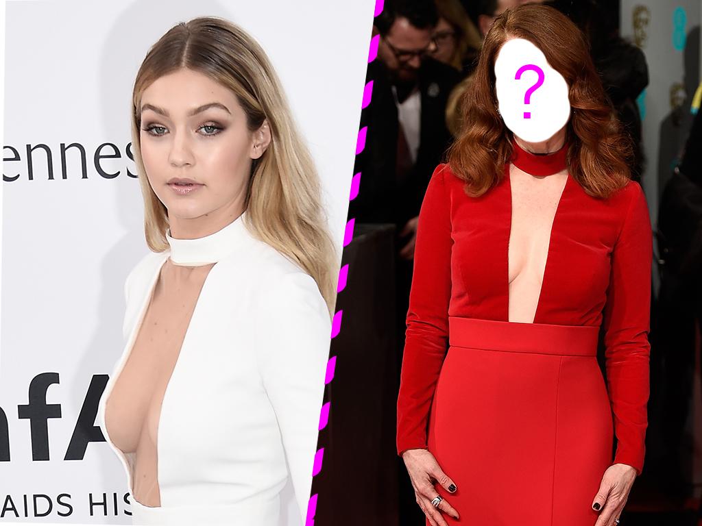 GIGI Hadid rocked the red carpet in a revealing Tom Ford gown but did she pull the look off as well as another A-lister?