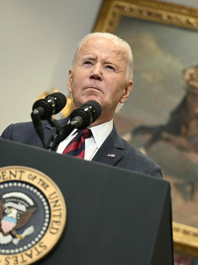 US President Joe Biden. Picture: AFP