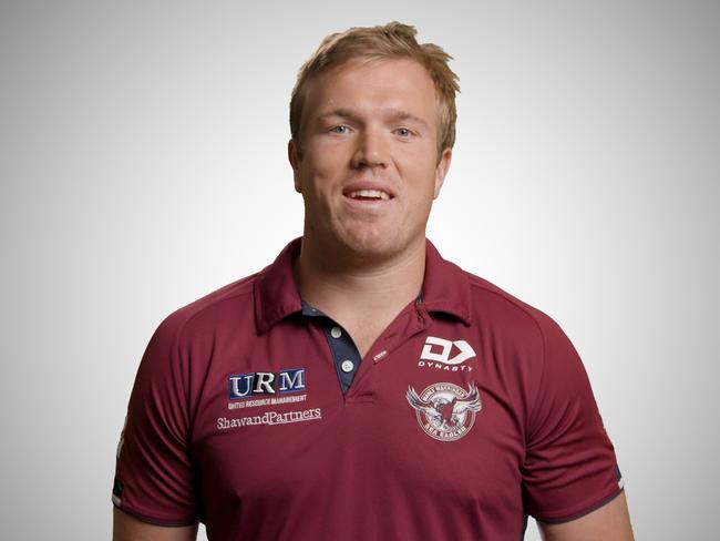 Jake Trbojevic, Manly Sea Eagles’ captain.