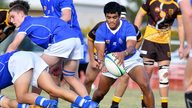 St Edmund's College player Tafito Falaniko Ah-Ki.