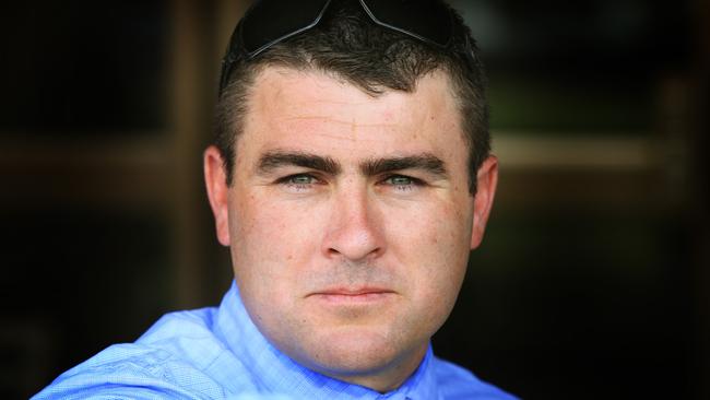 Trainer Scott Singleton will be chasing another win with Last Chance Dance. Picture: Mark Evans