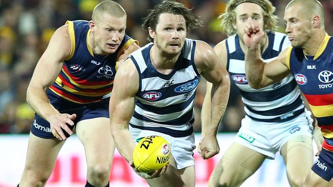 Everyone knows the impact Patrick Dangerfield is having at Geelong. Picture: Sarah Reed