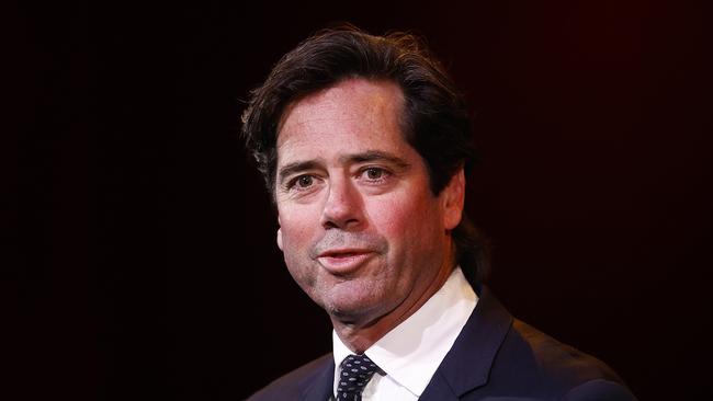 Gillon McLachlan says the integrity of Australian rules football is critical and that the AFL will continue to make decisions in that lens Picture: Getty Images