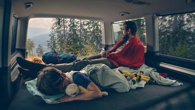 The Campervan should have room for the whole family.