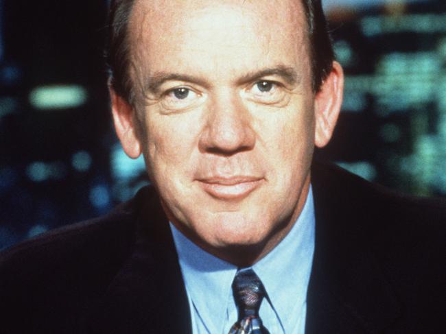 Aust TV presenter Michael (Mike) Willesee. p/