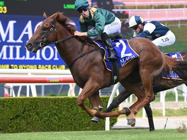 Berry does brother proud with peach ride in Magic Millions