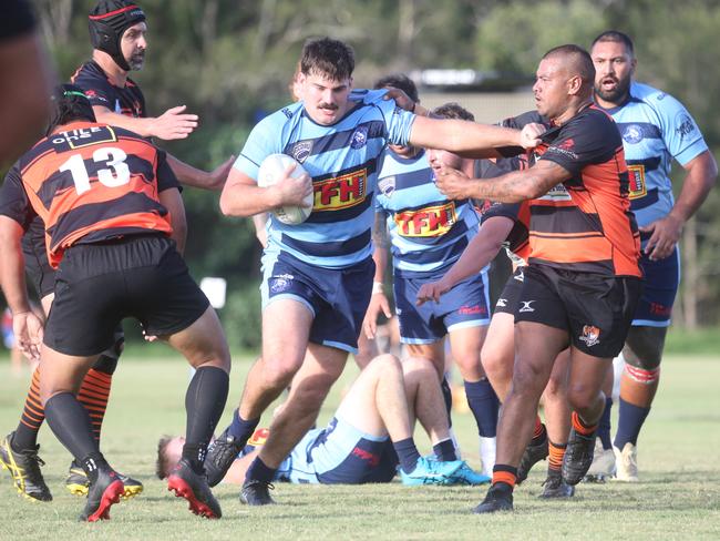 GCDRU round 2. Helensvale vs. Coomera. 1st Grade. Dane Mason. 13 April 2024 Helensvale Picture by Richard Gosling