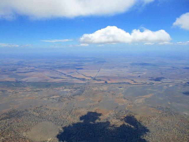 Aerial views of the southwest from Scott Barrett's hang glider. Picture: Scott Barrett