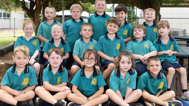 MY FIRST YEAR: Kingaroy State School Prep L. Picture: Patrick Woods.