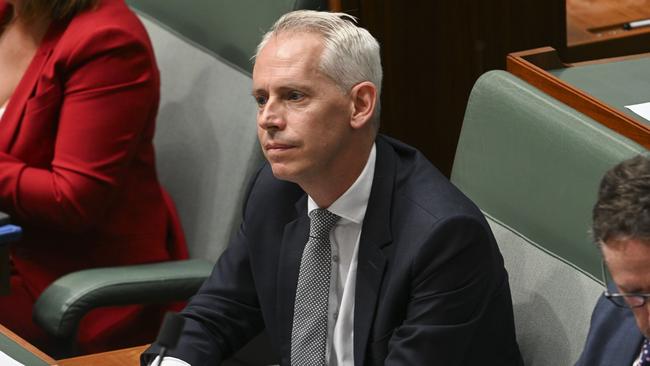 Immigration Minister Andrew Giles in parliament last week. Picture: NCA NewsWire / Martin Ollman