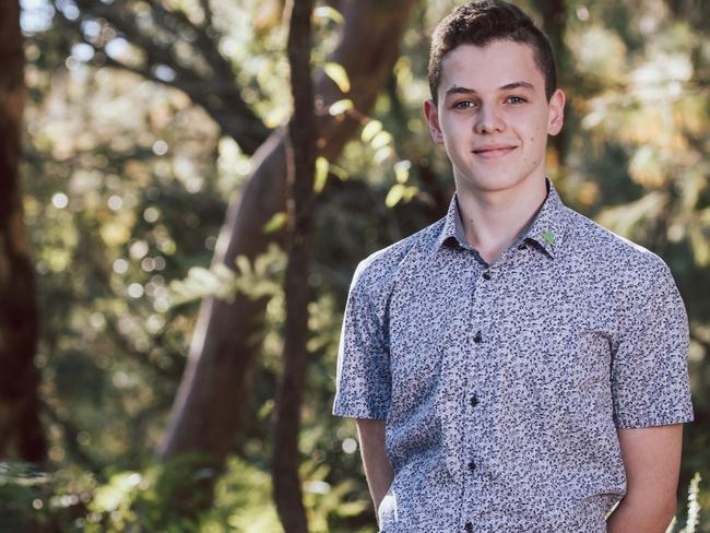 The Greens candidate, Ethan Hrnjak. Picture: Jacqui Turner.