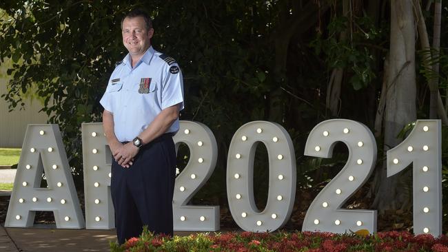 Senior ADF Officer Wing Commander Mat Green. PICTURE: MATT TAYLOR.