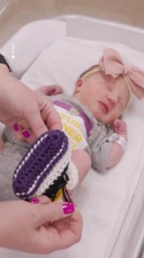 Babies Wear the Cutest Crochet Sneakers