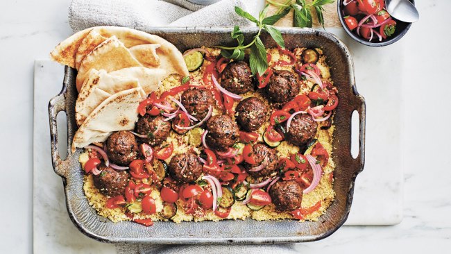The filling, flavoursome one-pan lamb feast