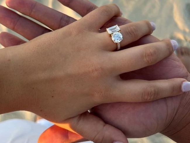 Murray Taulagi proposed to his long term girlfriend Claudia Schroder during their weekend getaway to Whian Whian, west of Byron Bay.