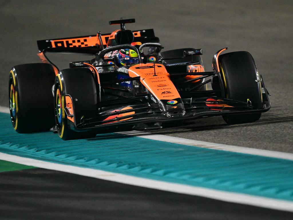 McLaren's Australian driver Oscar Piastri finished second fastest in practice. Picture: AFP