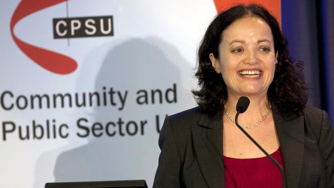 CPSU national secretary Nadine Flood.