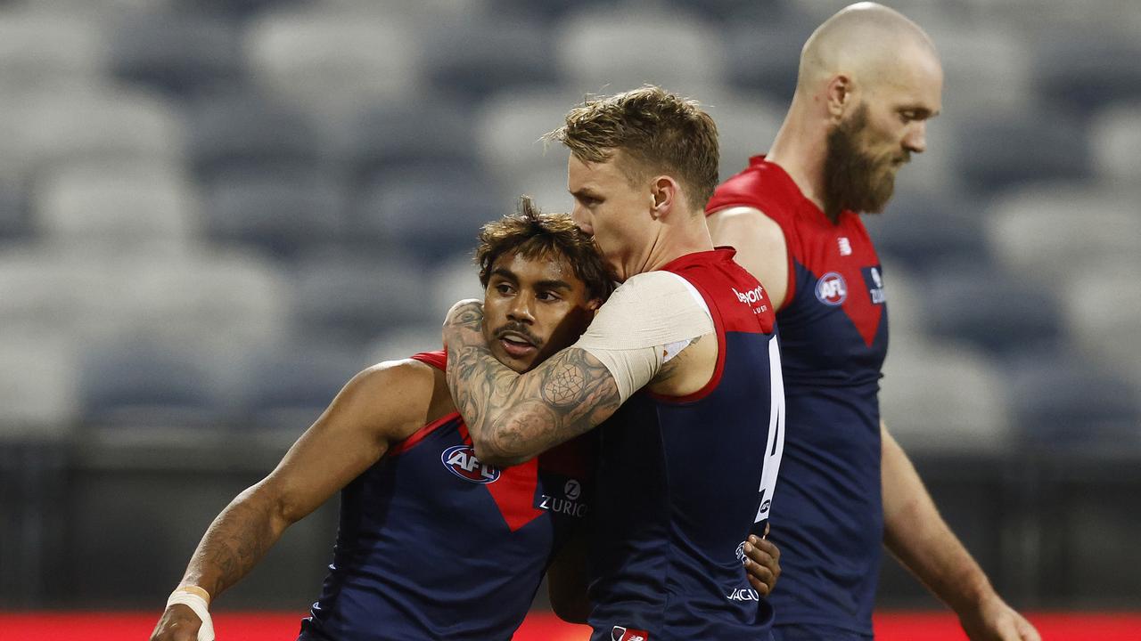 David Neitz says the Demons will get plenty of belief from their come-from-behind triumph. Picture: Daniel Pockett/Getty Images