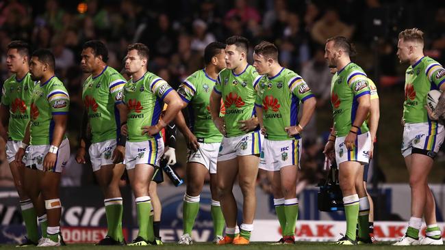 The Canberra Raiders have been fined $150,000 by the ACT government.