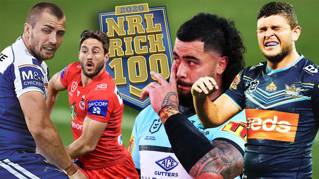 NRL Rich 100 NRL players earning 1 million The Courier Mail