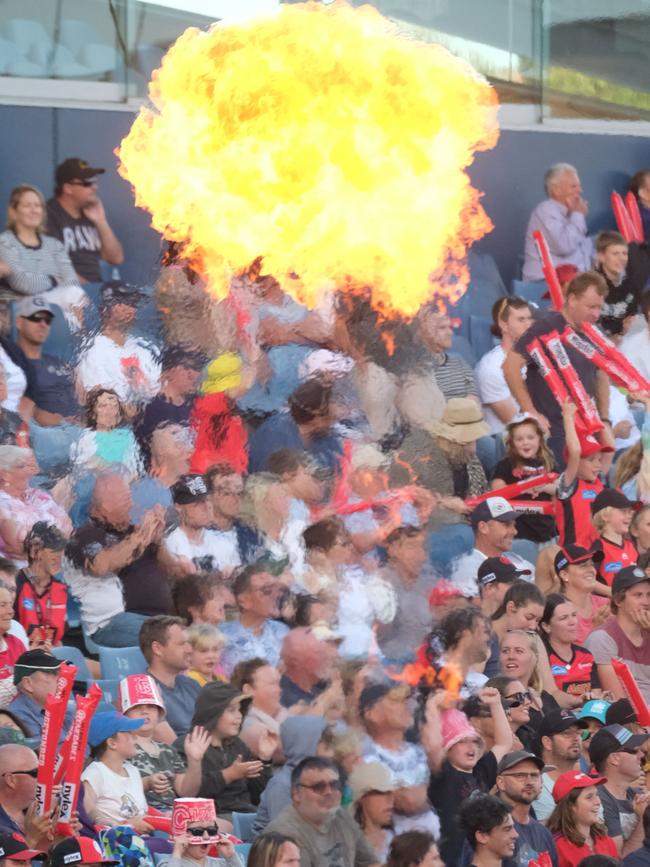 Crowd numbers are down at Big Bash games. Picture: Mark Wilson