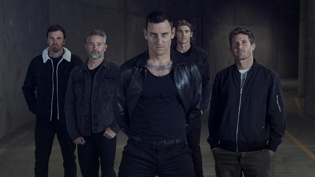 Byron Bay band metal band Parkway Drive, which is among the performers announced for the heavy music festival Knotfest Australia, to debut in March 2023. Picture: Nic Walker