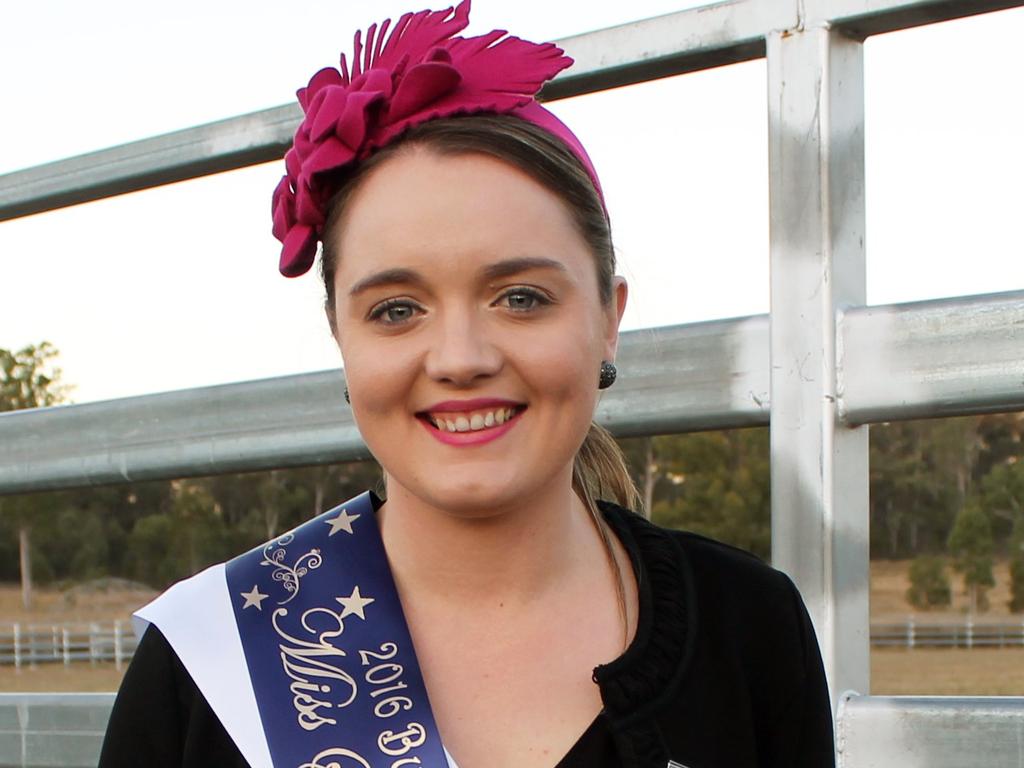 Mount Perry primary school teacher Kristin Carroll is the Burnett Sub Chamber Miss Showgirl 2016.