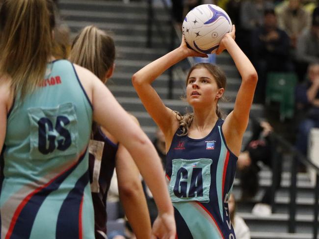 Tasmanian netball star Tyrah Bacon.