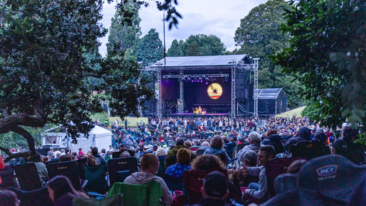 SummerSalt Festival at the Royal Botanical Gardens, Hobart. Picture: Linda Higginson