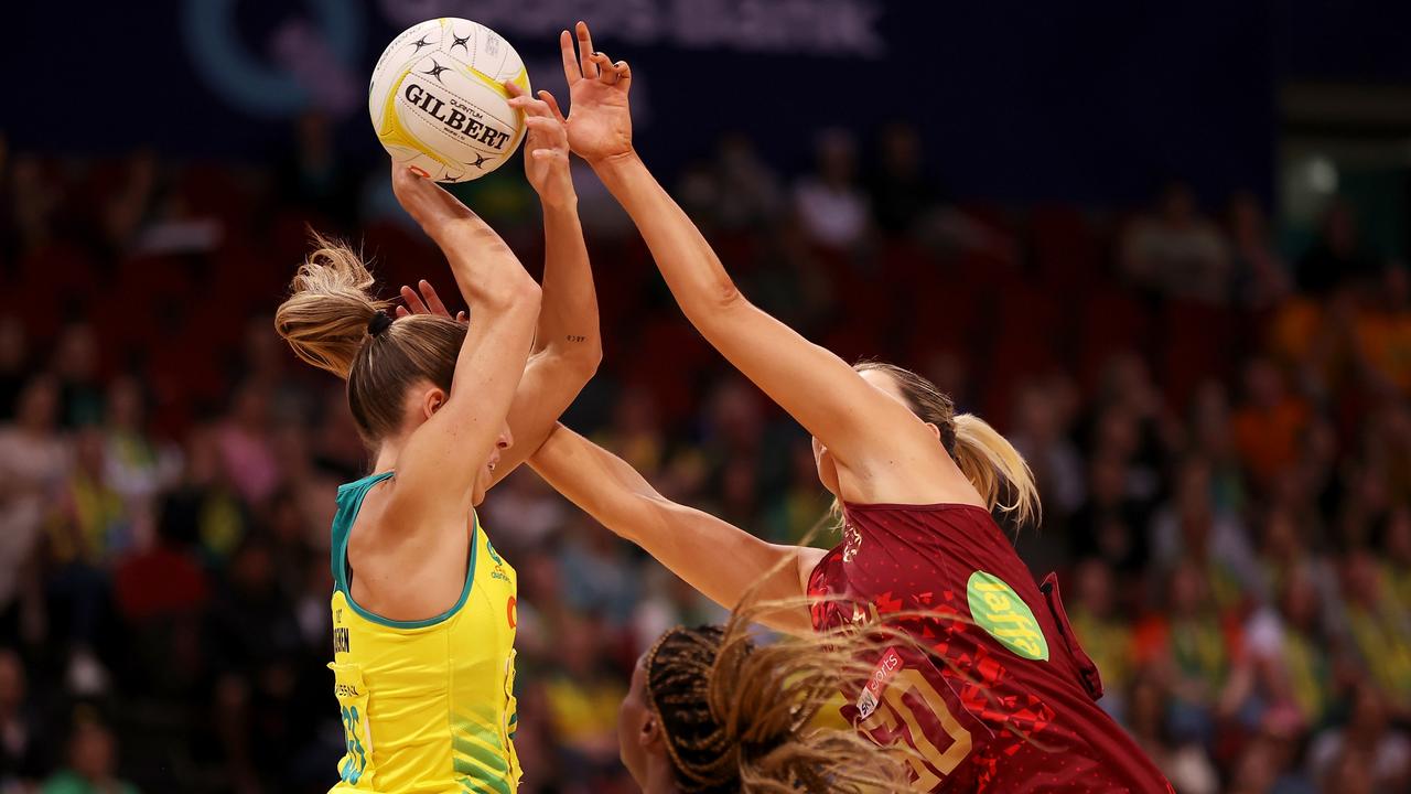 Cara Koenen of Australia under pressure. Picture: Getty