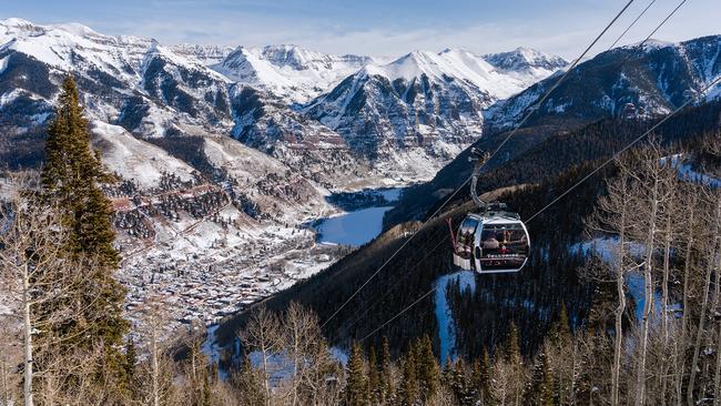 The Telluride Gondola to Mountain Village.