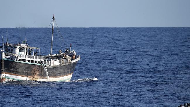 Australian Navy frigate HMAS Darwin has seized and destroyed a record ...