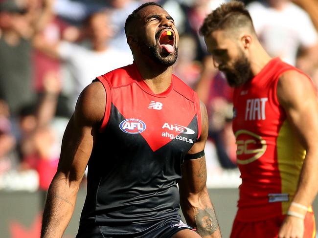 Heritier Lumumba in his first season with the Demons.