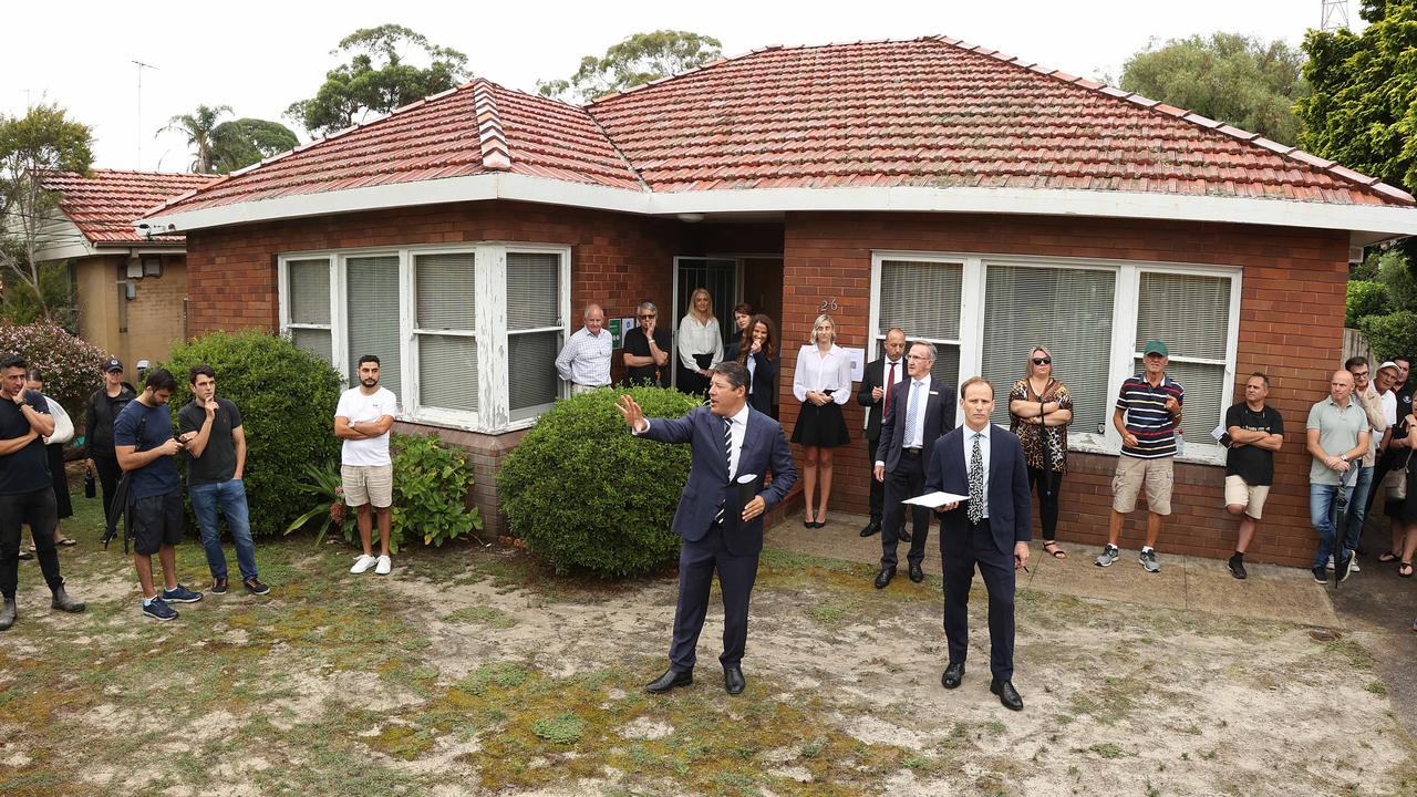 House prices could drop by 20 per cent in Australia if interest rates rise. Picture: Dylan Coker/NCA NewsWire