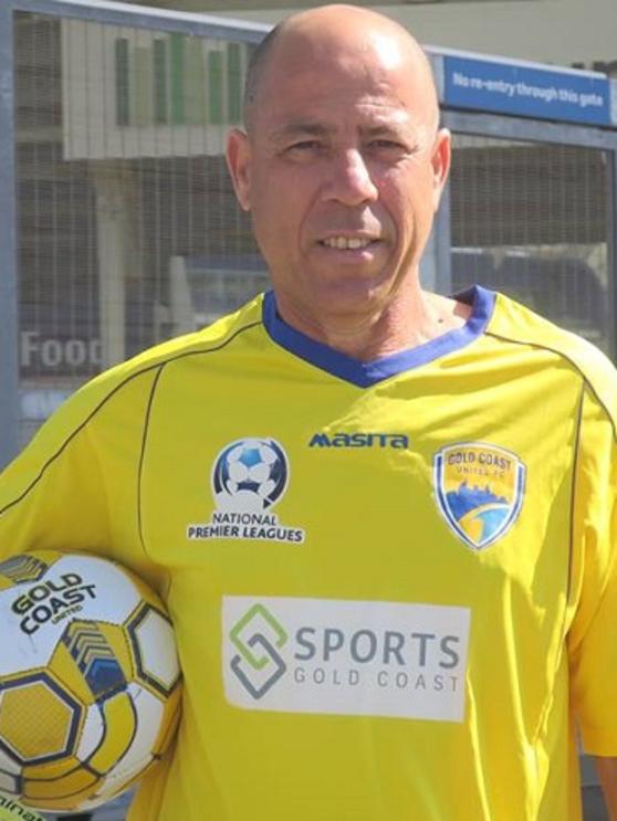 New Gold Coast United goalkeeping coach Fernando Vaz Alves.