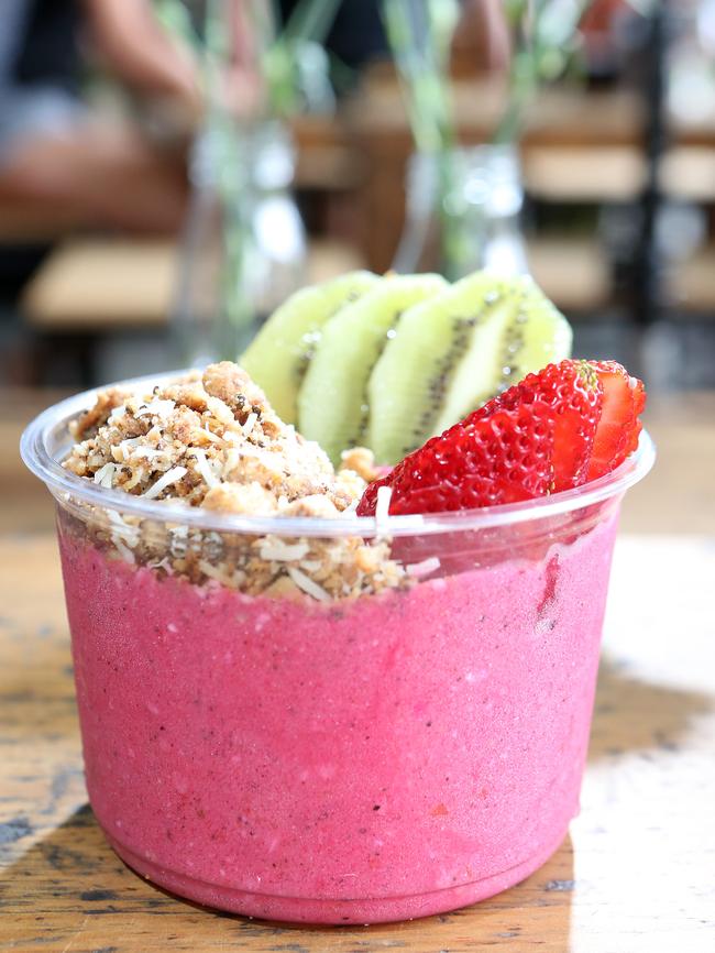 Barbie Bowl. BamBam Bakehouse at Mermaid Beach. Photo: Richard Gosling